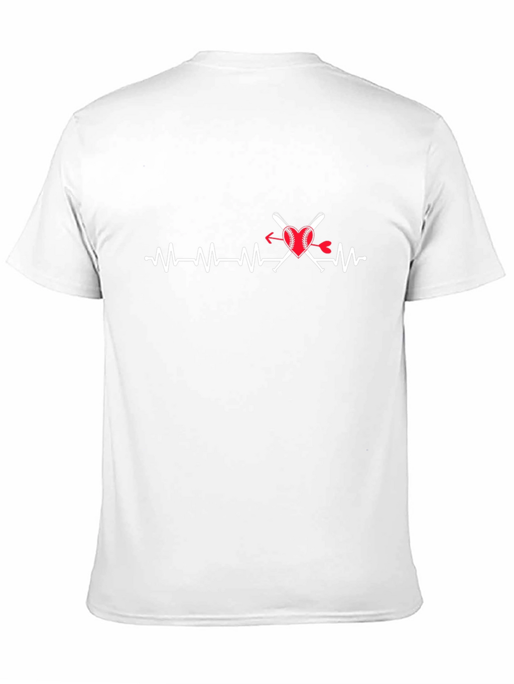 Baseball Heartbeat T-Shirt