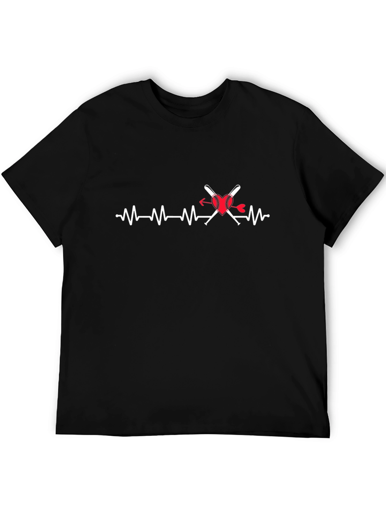 Baseball Heartbeat T-Shirt