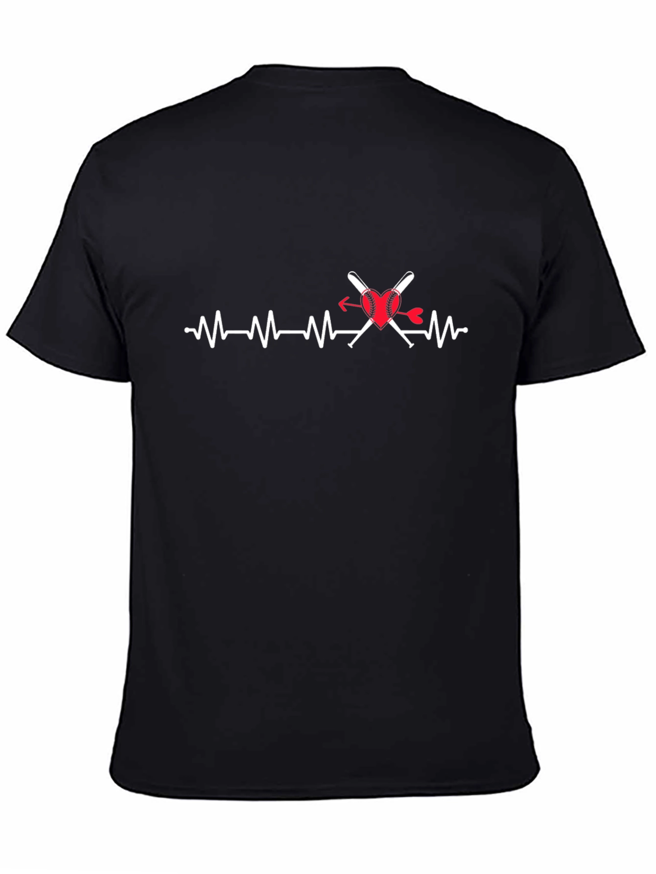 Baseball Heartbeat T-Shirt