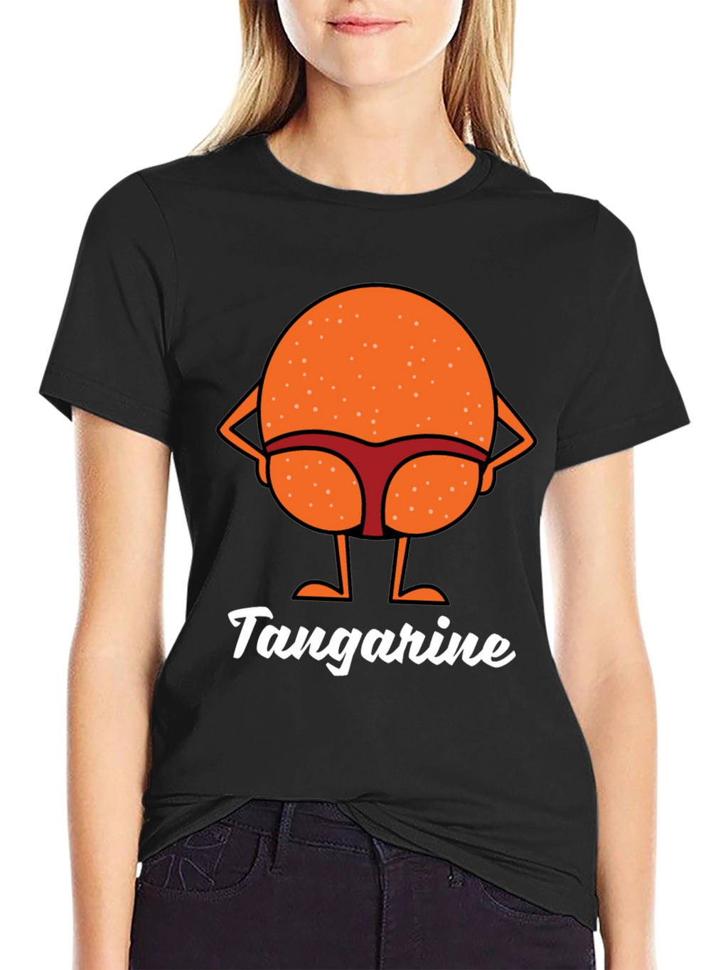 Tangarine Funny Graphic T-Shirt