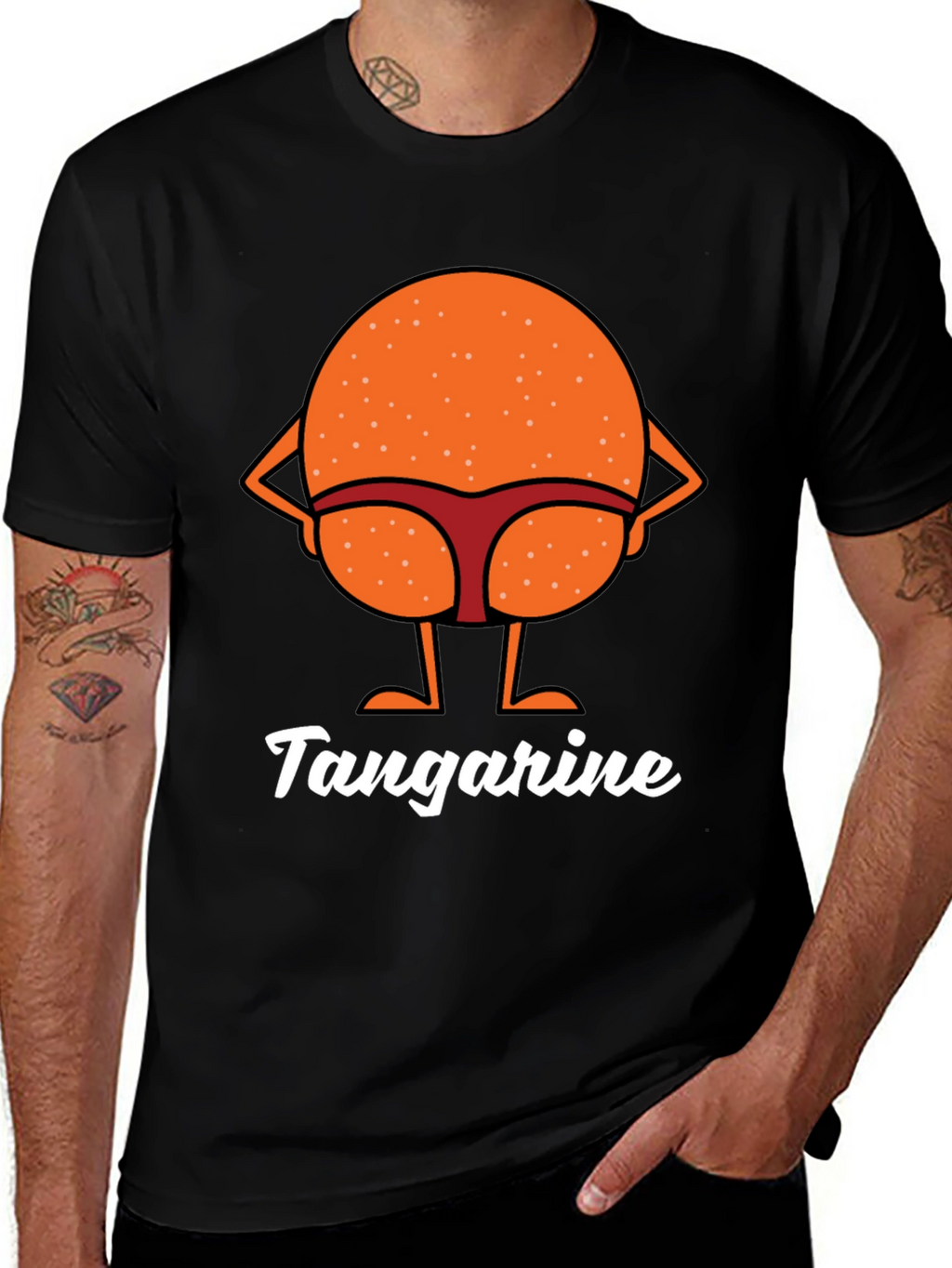Tangarine Funny Graphic T-Shirt