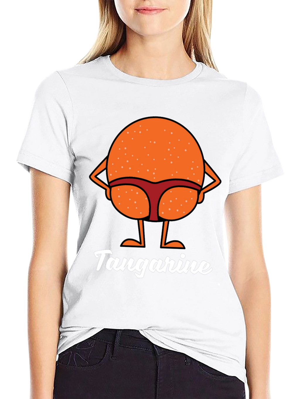 Tangarine Funny Graphic T-Shirt