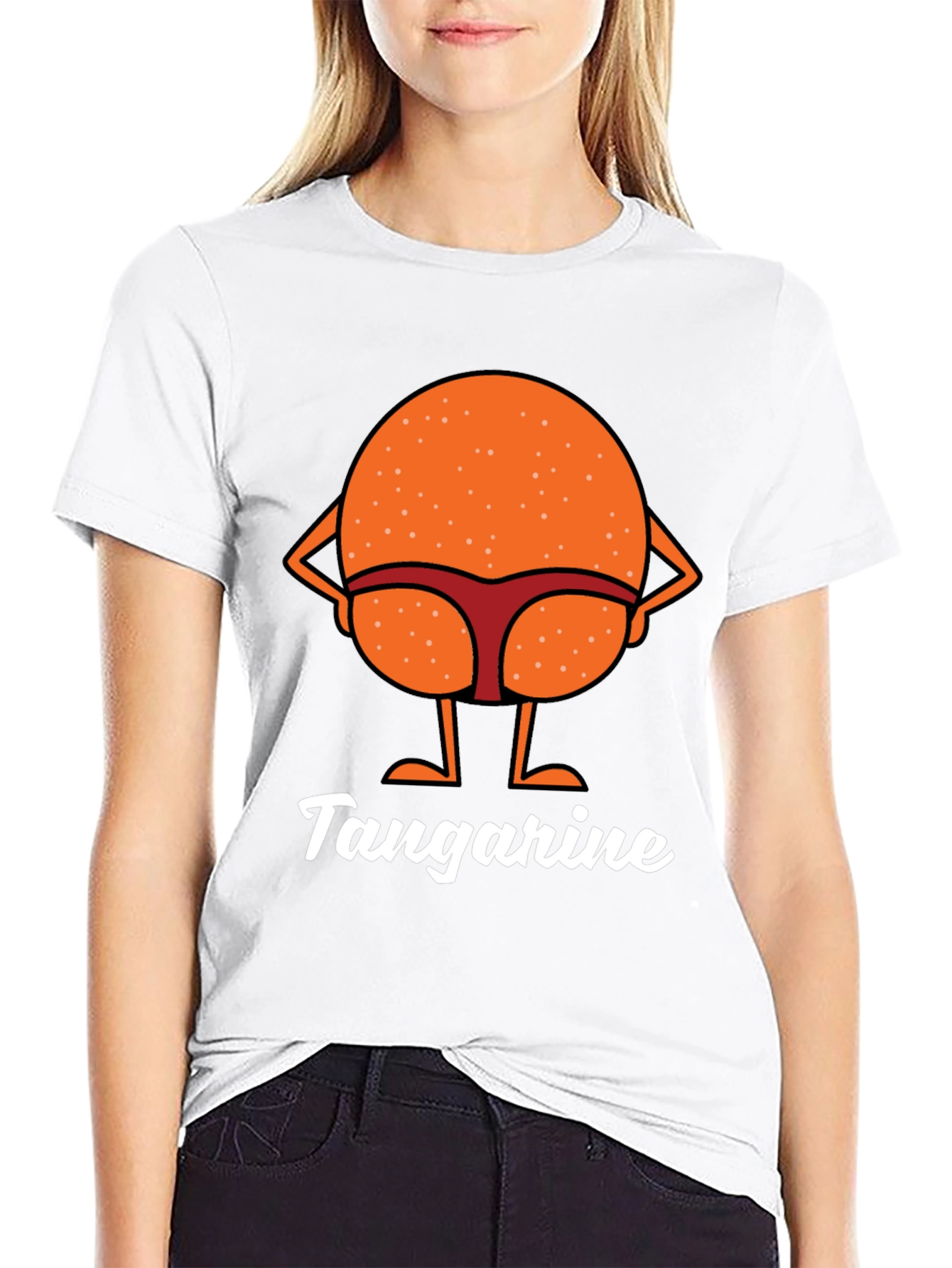Tangarine Funny Graphic T-Shirt