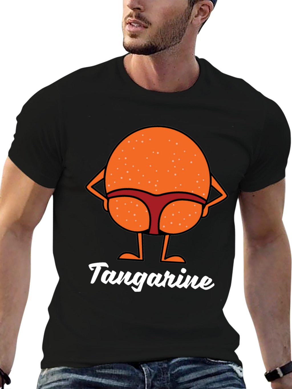 Tangarine Funny Graphic T-Shirt