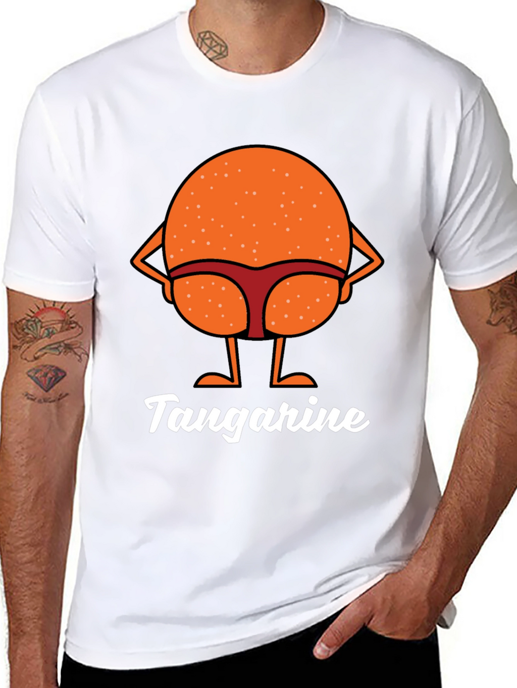 Tangarine Funny Graphic T-Shirt