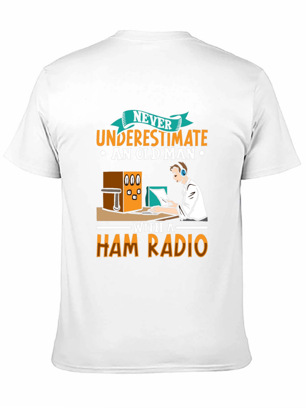 Old Man Ham Radio T-Shirt