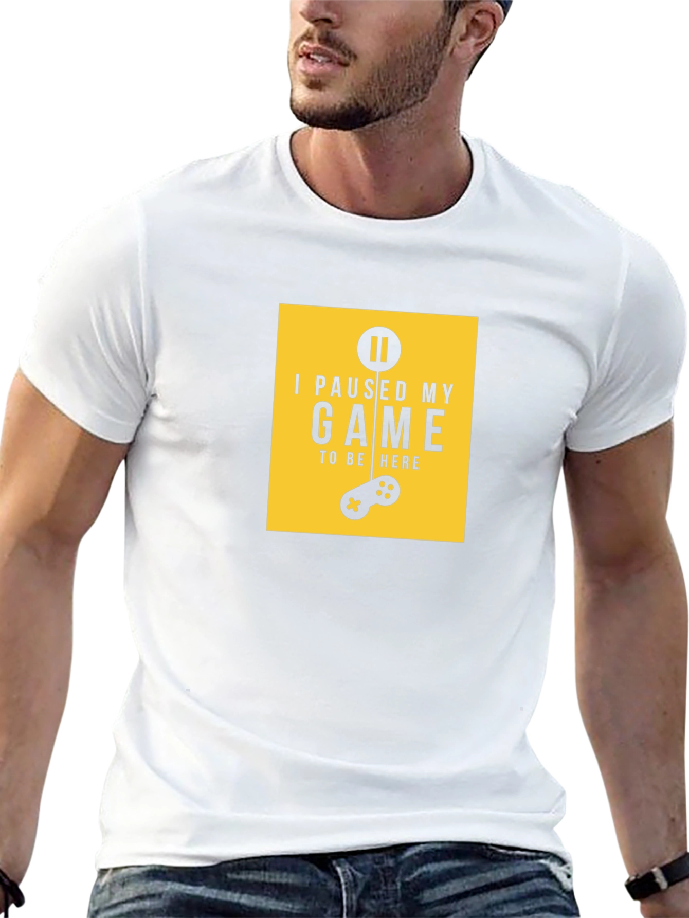 I Paused My Game T-Shirt - Gamer Apparel