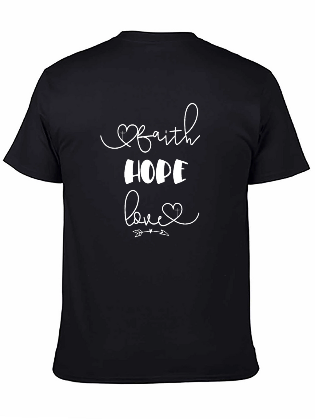 Faith Hope Love Graphic T-Shirt