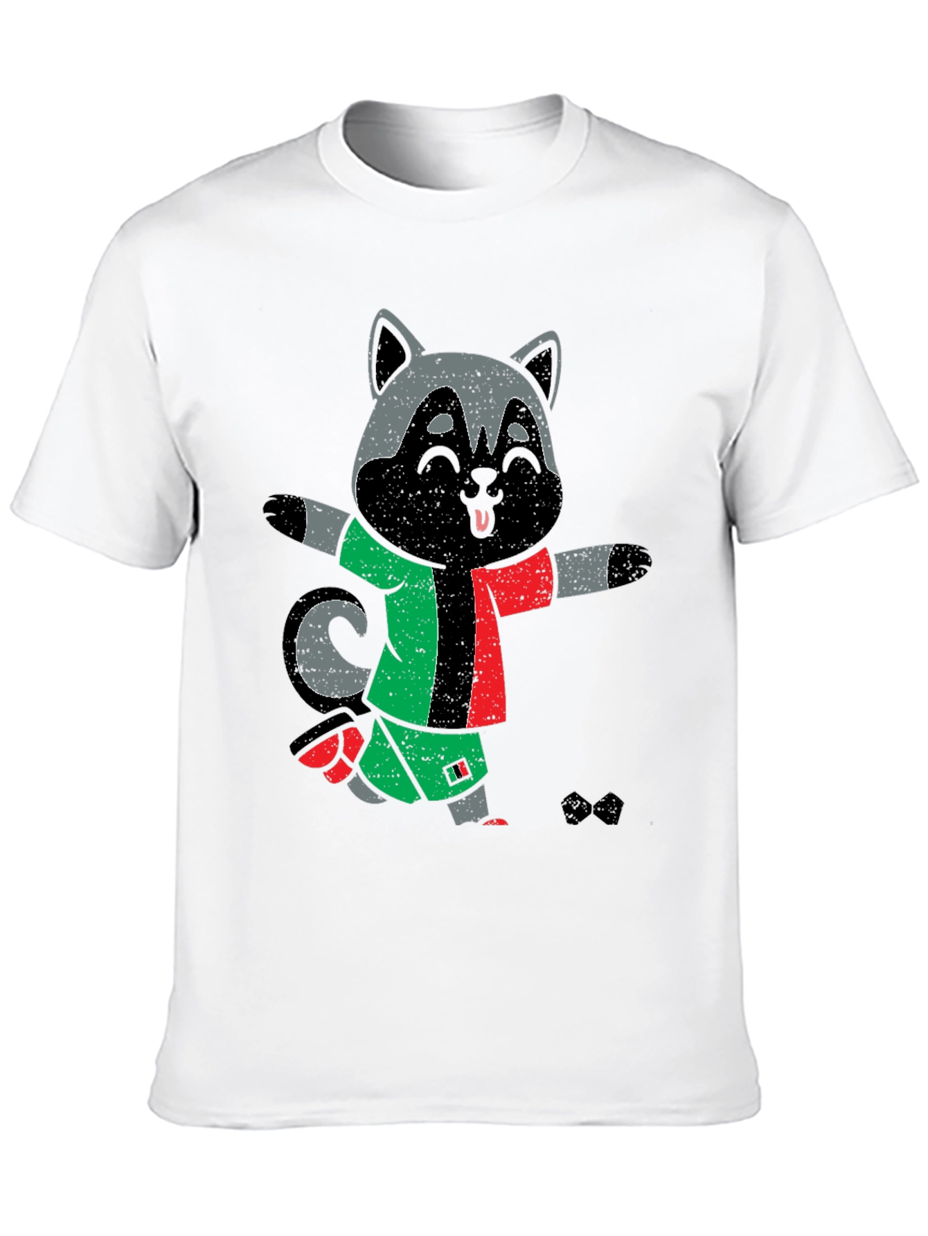 Funny Raccoon Soccer T-Shirt - Unique Graphic Tee