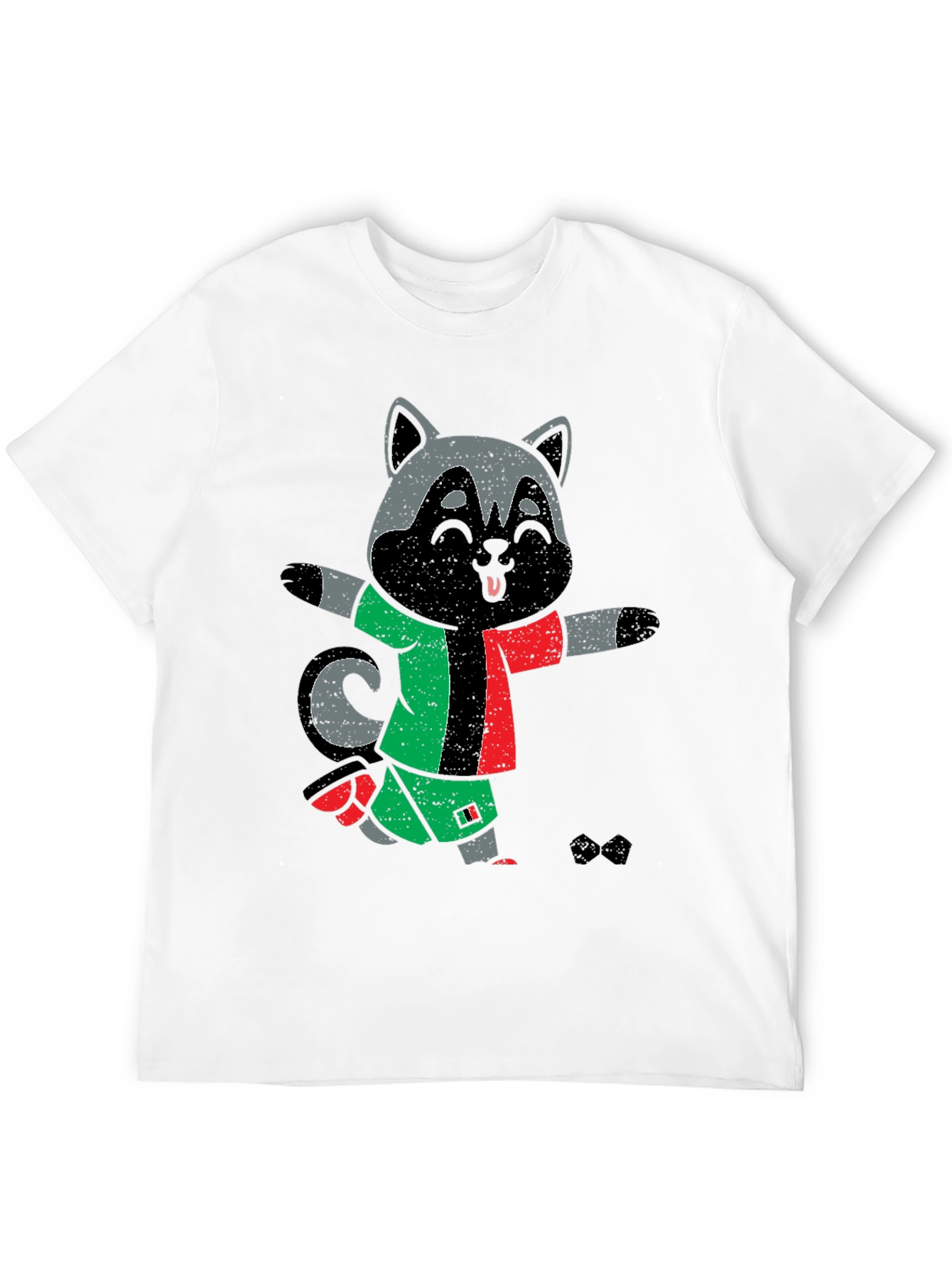 Funny Raccoon Soccer T-Shirt - Unique Graphic Tee