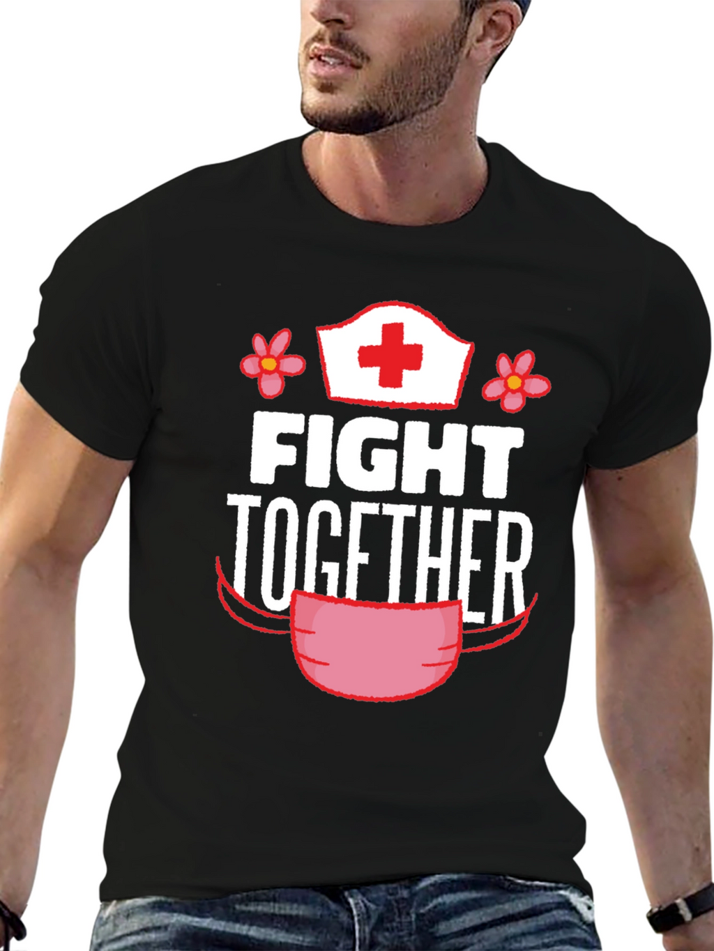 Fight Together Graphic Tee - Nurse Pride Shirt