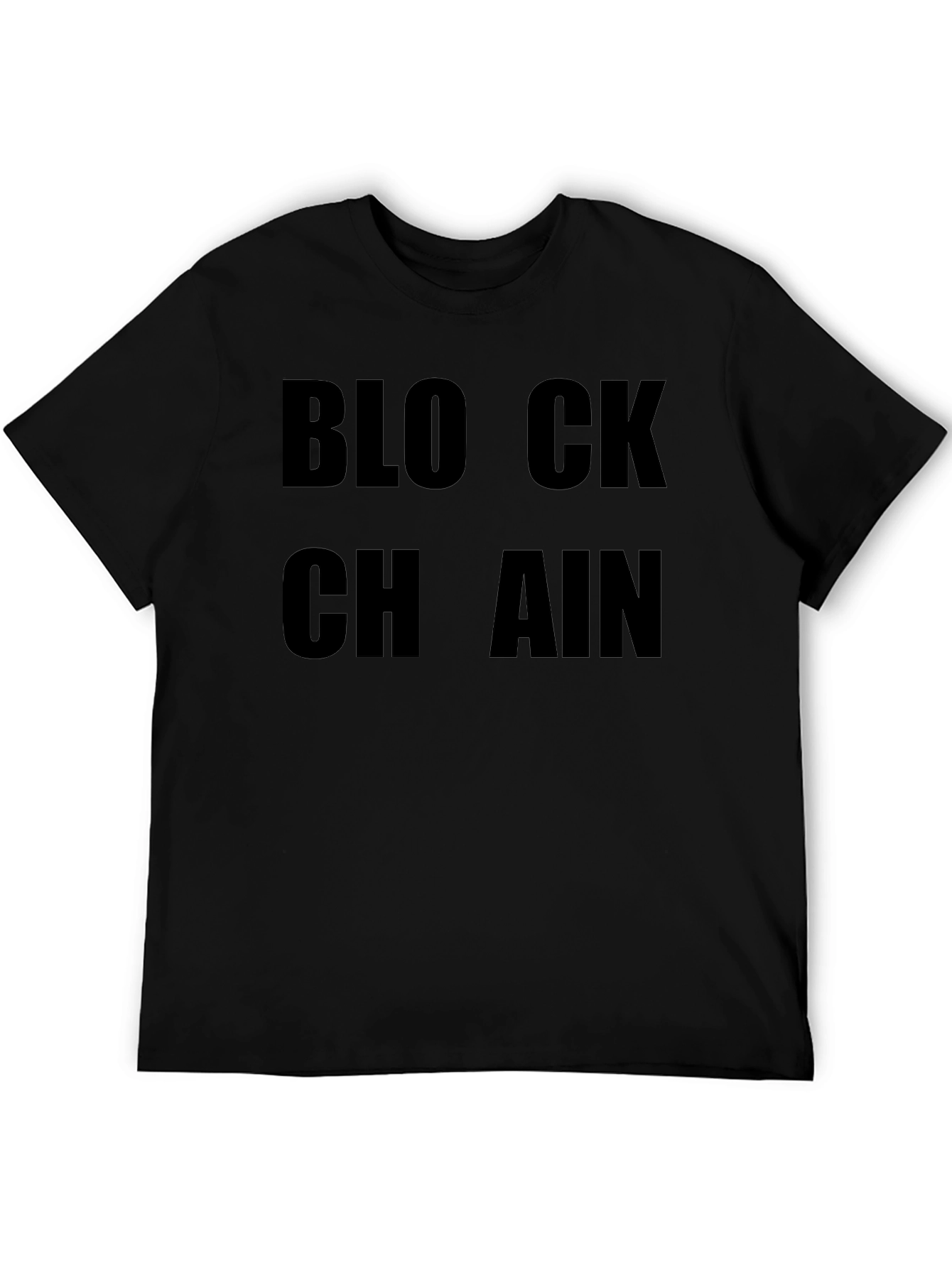 Blockchain T-Shirt - Crypto Enthusiast Apparel