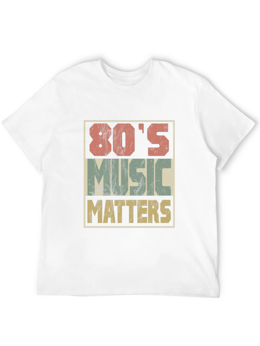 80s Music Matters Graphic T-Shirt