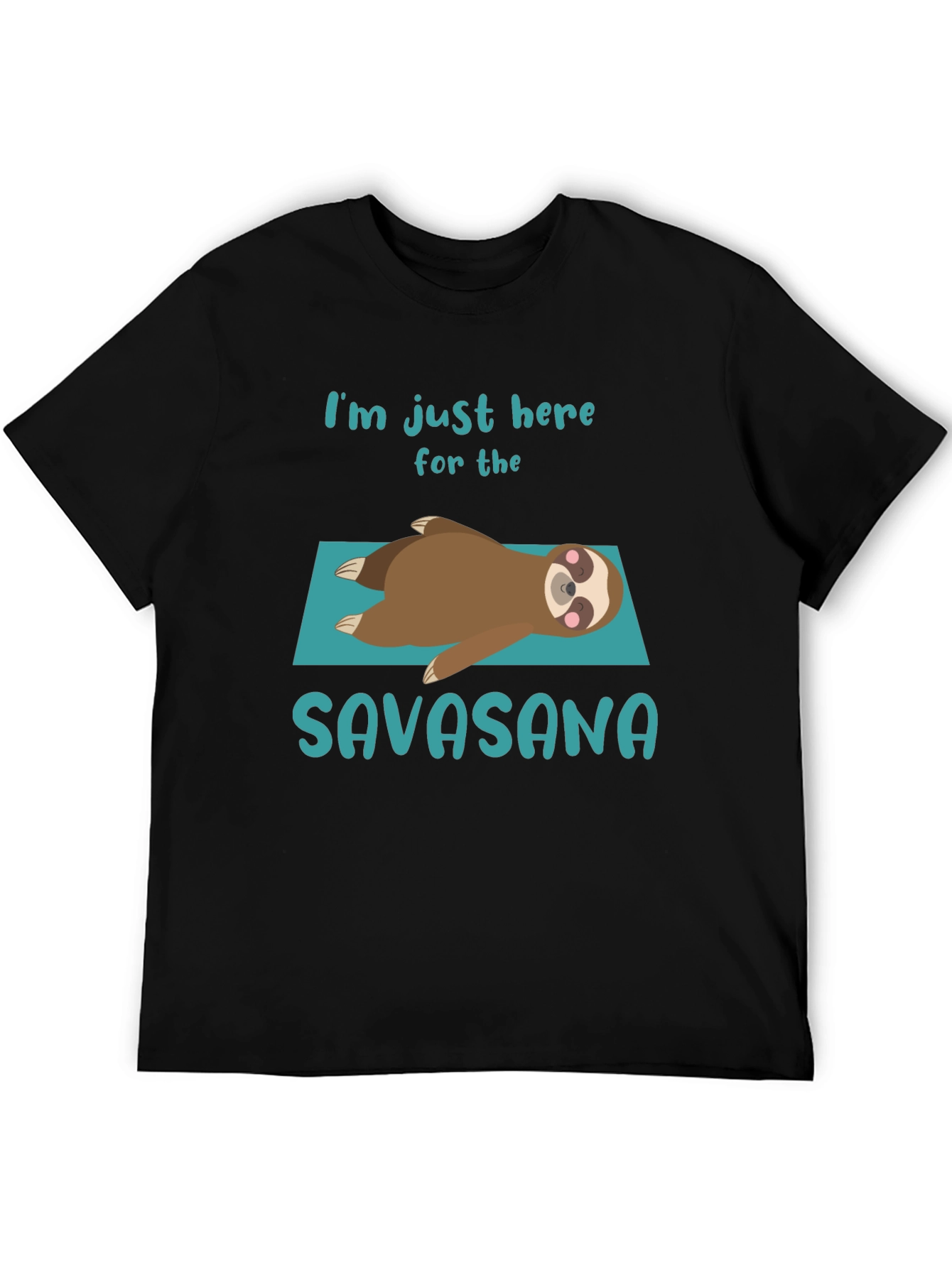 Savasana Sloth T-Shirt - Relaxation Yoga Tee