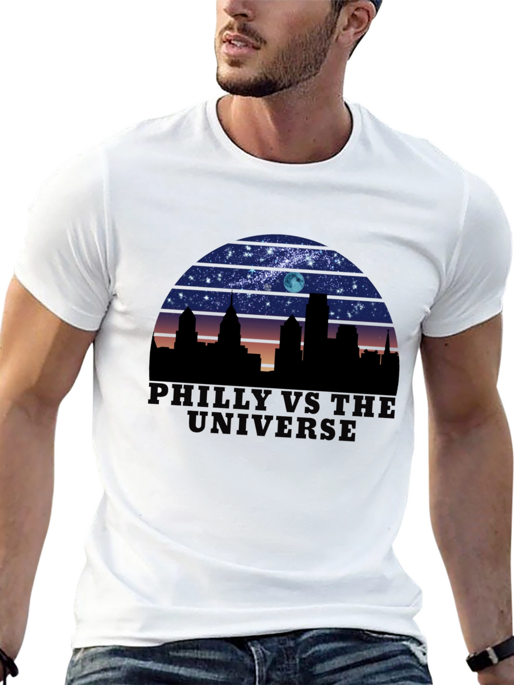 Philly vs The Universe Graphic T-Shirt