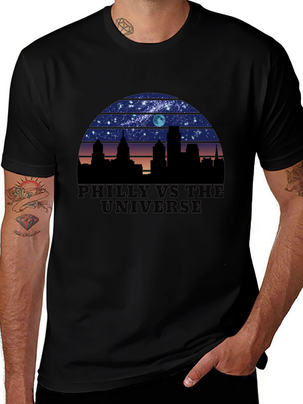 Philly vs The Universe Graphic T-Shirt