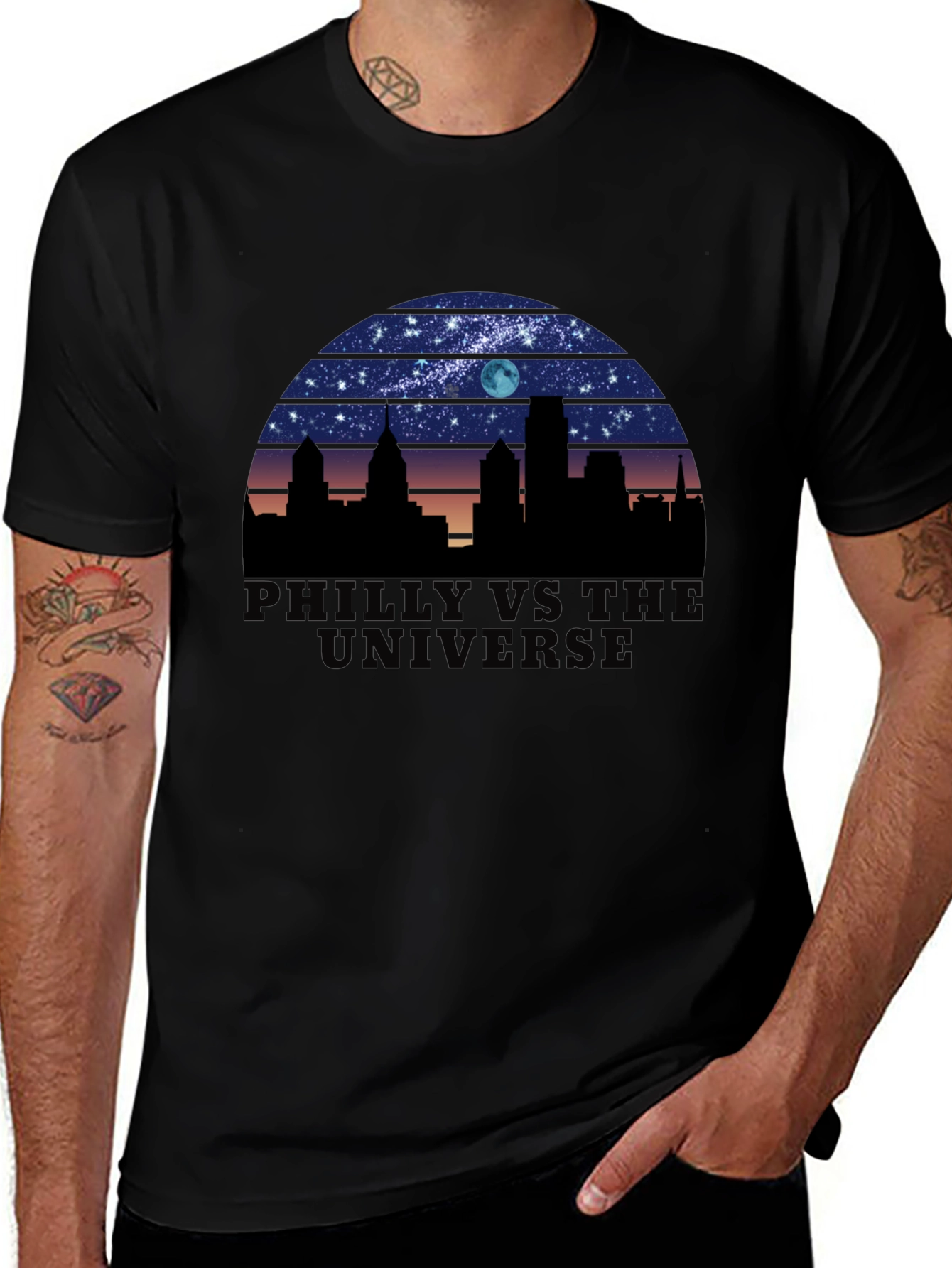Philly vs The Universe Graphic T-Shirt