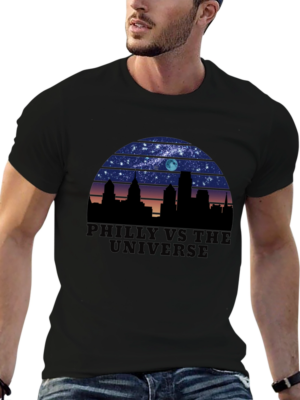 Philly vs The Universe Graphic T-Shirt