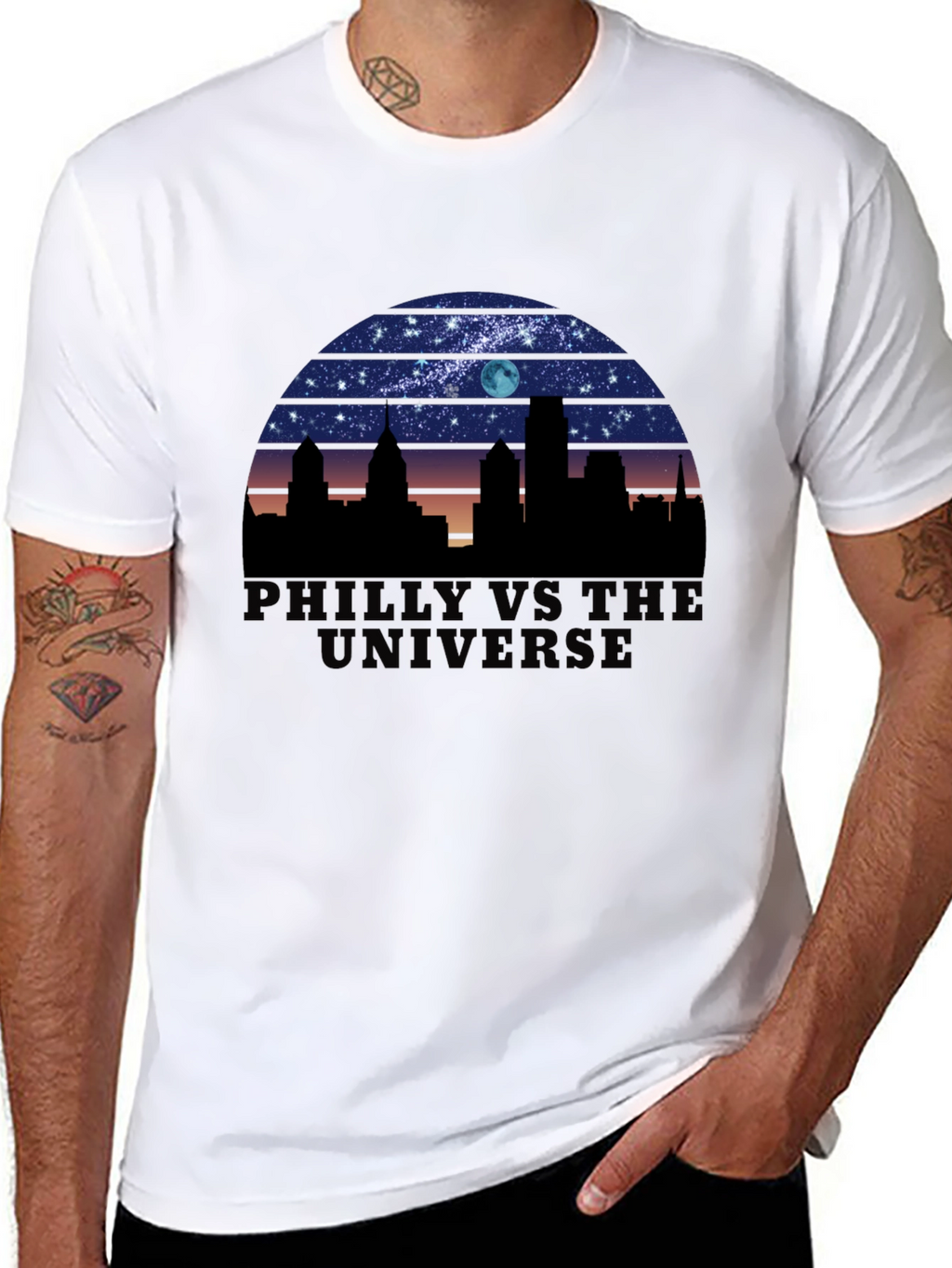 Philly vs The Universe Graphic T-Shirt