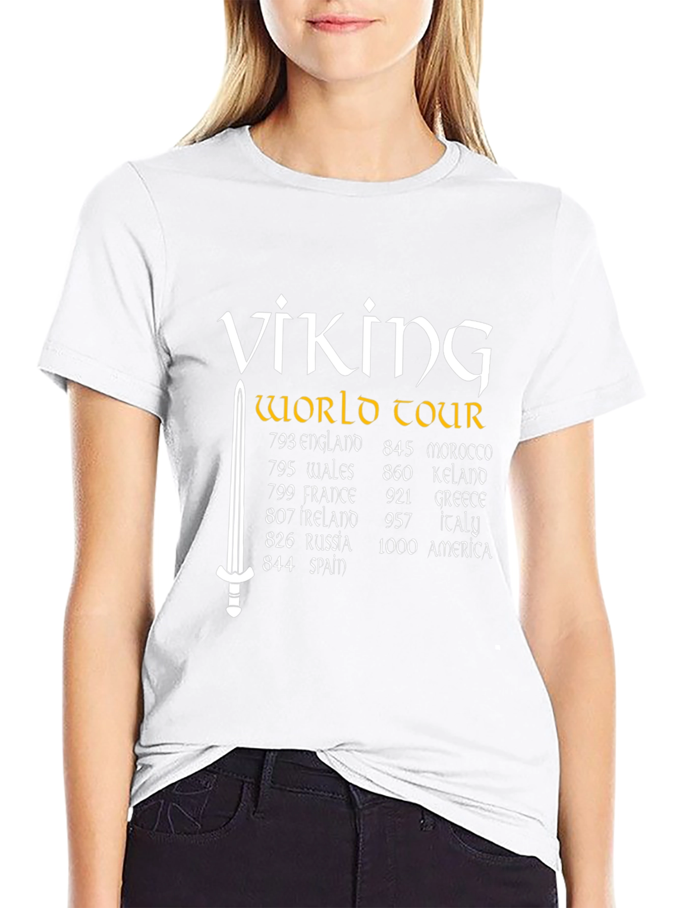 Viking World Tour T-Shirt - Black