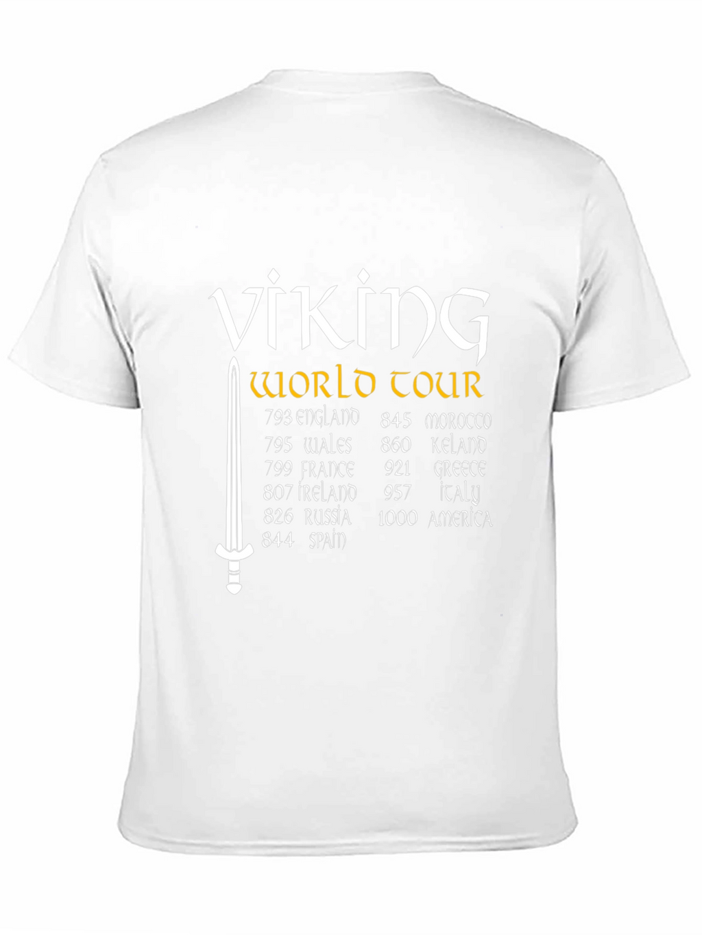 Viking World Tour T-Shirt - Black