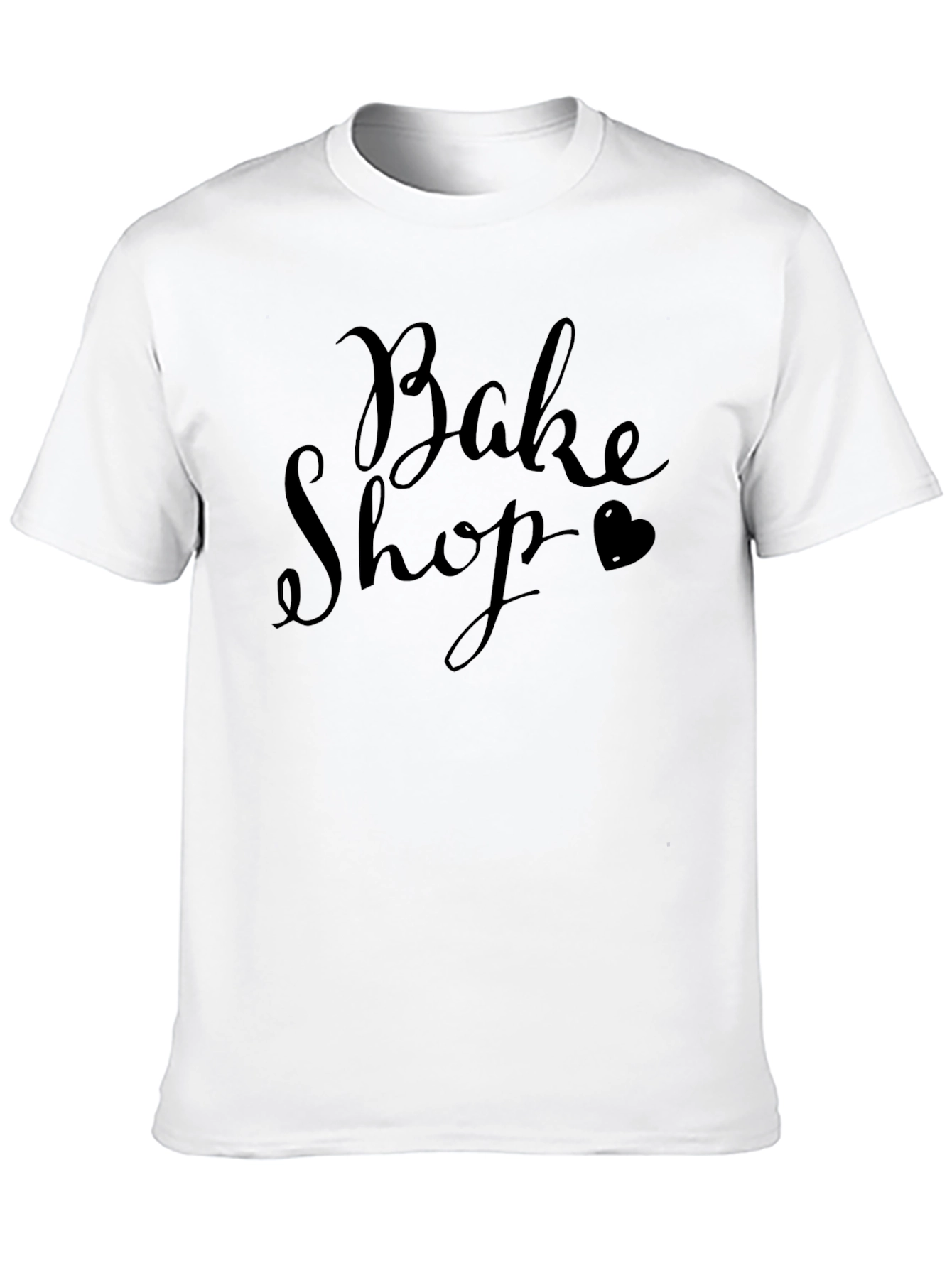 Bake Shop Graphic Tee - Black Casual T-Shirt