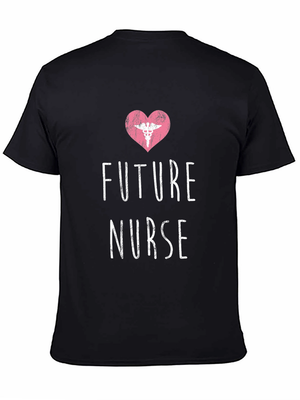 Future Nurse T-Shirt - Caduceus Heart Tee