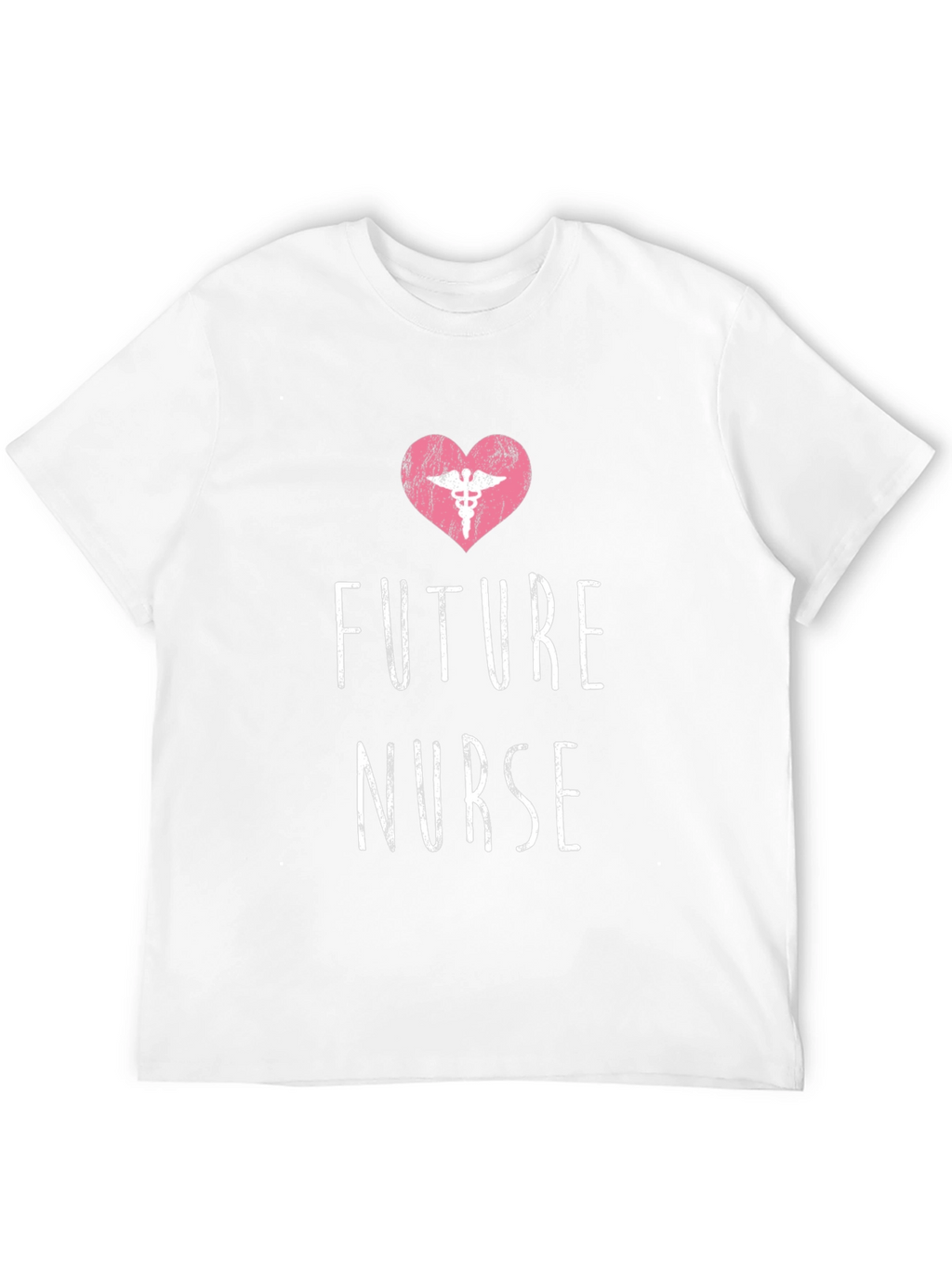 Future Nurse T-Shirt - Caduceus Heart Tee