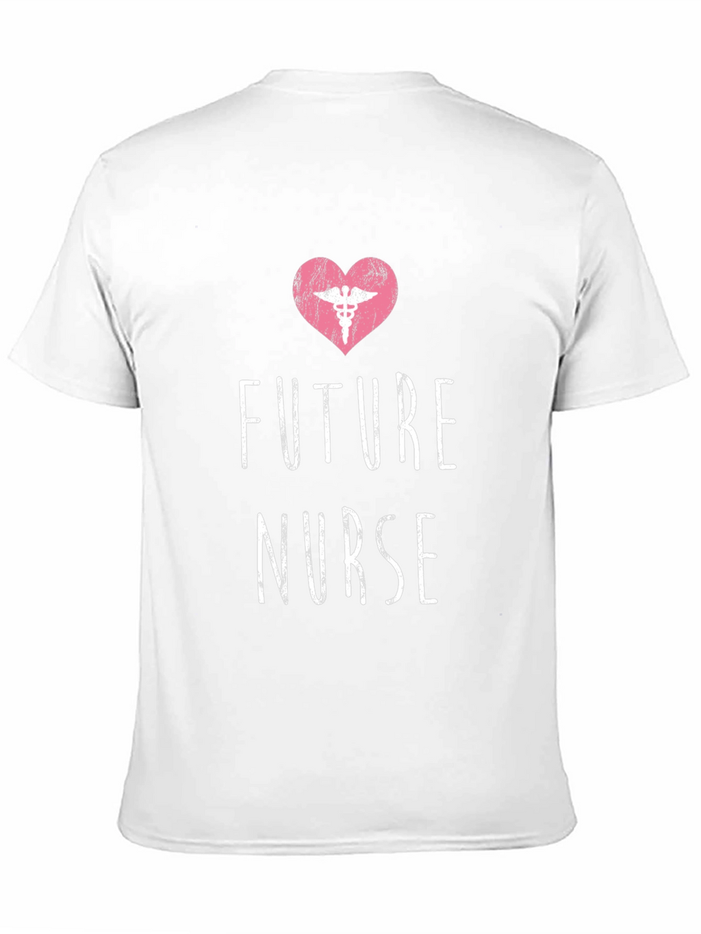 Future Nurse T-Shirt - Caduceus Heart Tee