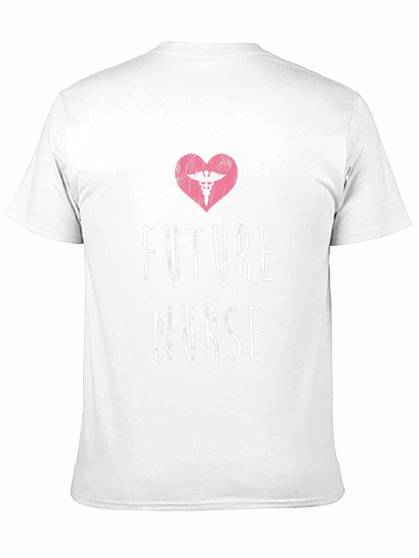 Future Nurse T-Shirt - Caduceus Heart Tee