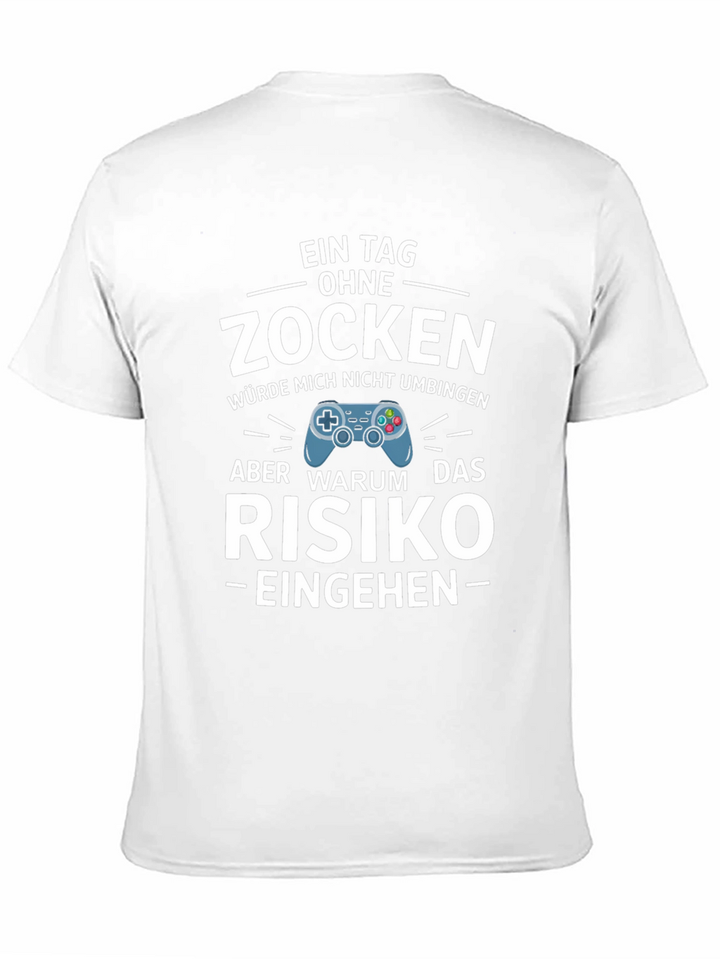 Funny Gamer T-Shirt - Zocken Risk