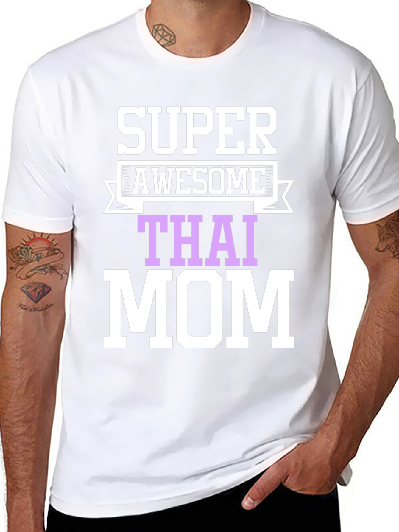 Super Awesome Thai Mom T-Shirt