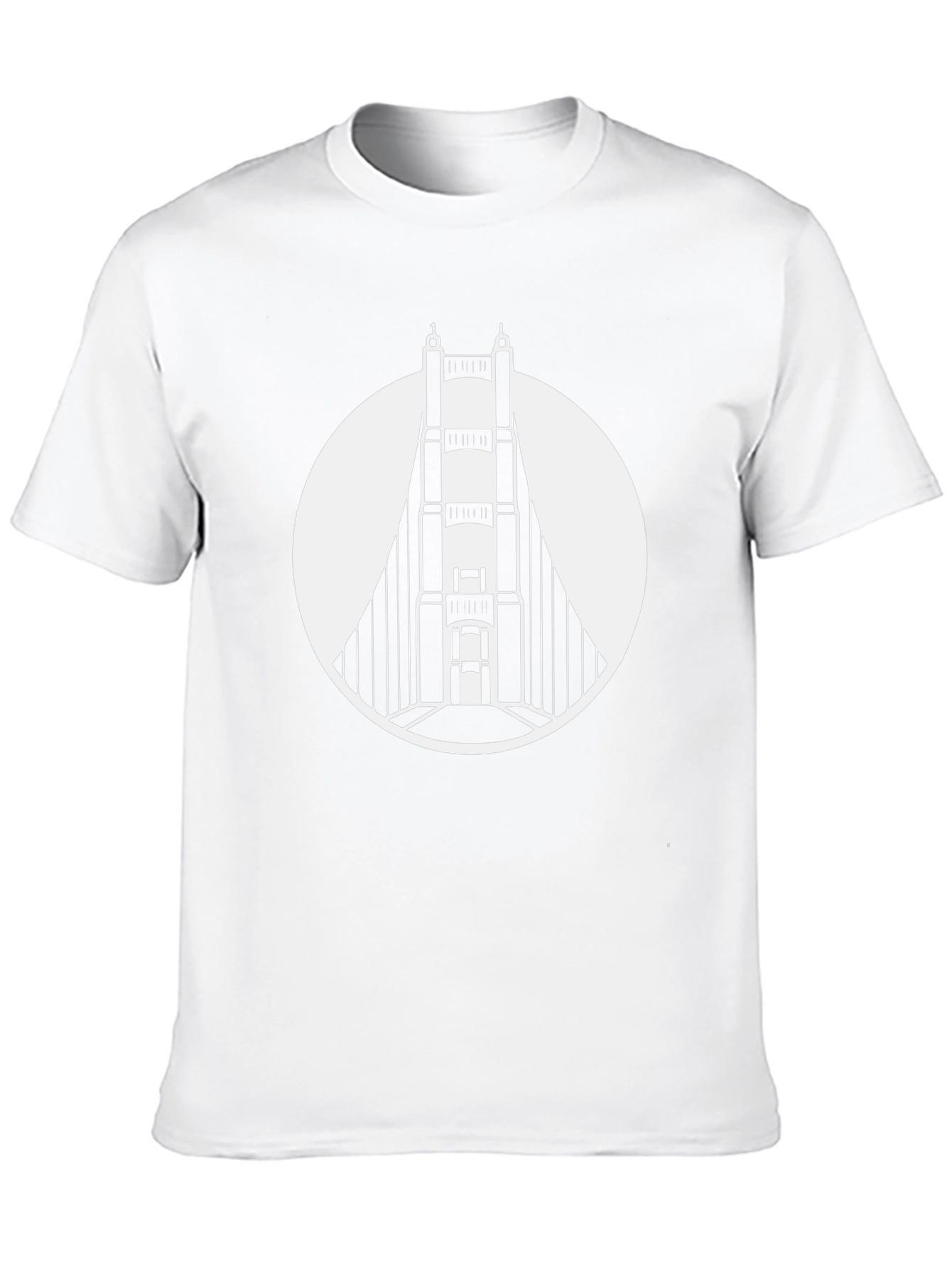 Golden Gate Bridge Graphic Tee - Black