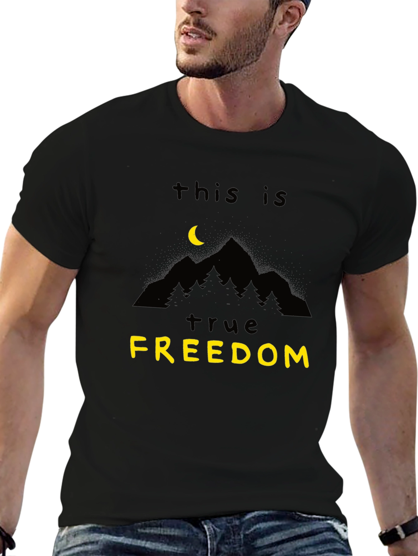 True Freedom Graphic T-Shirt - Adventure Awaits
