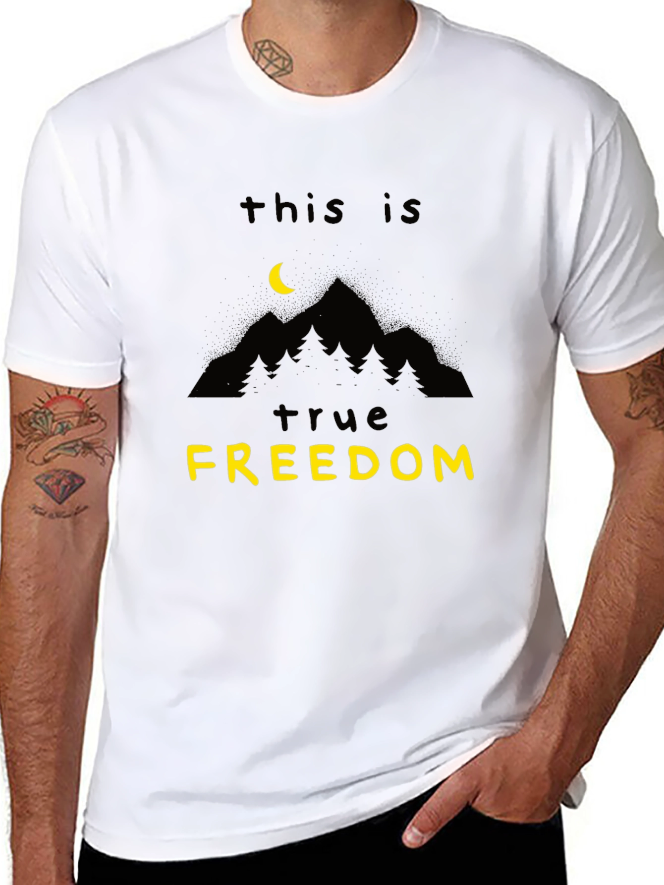 True Freedom Graphic T-Shirt - Adventure Awaits