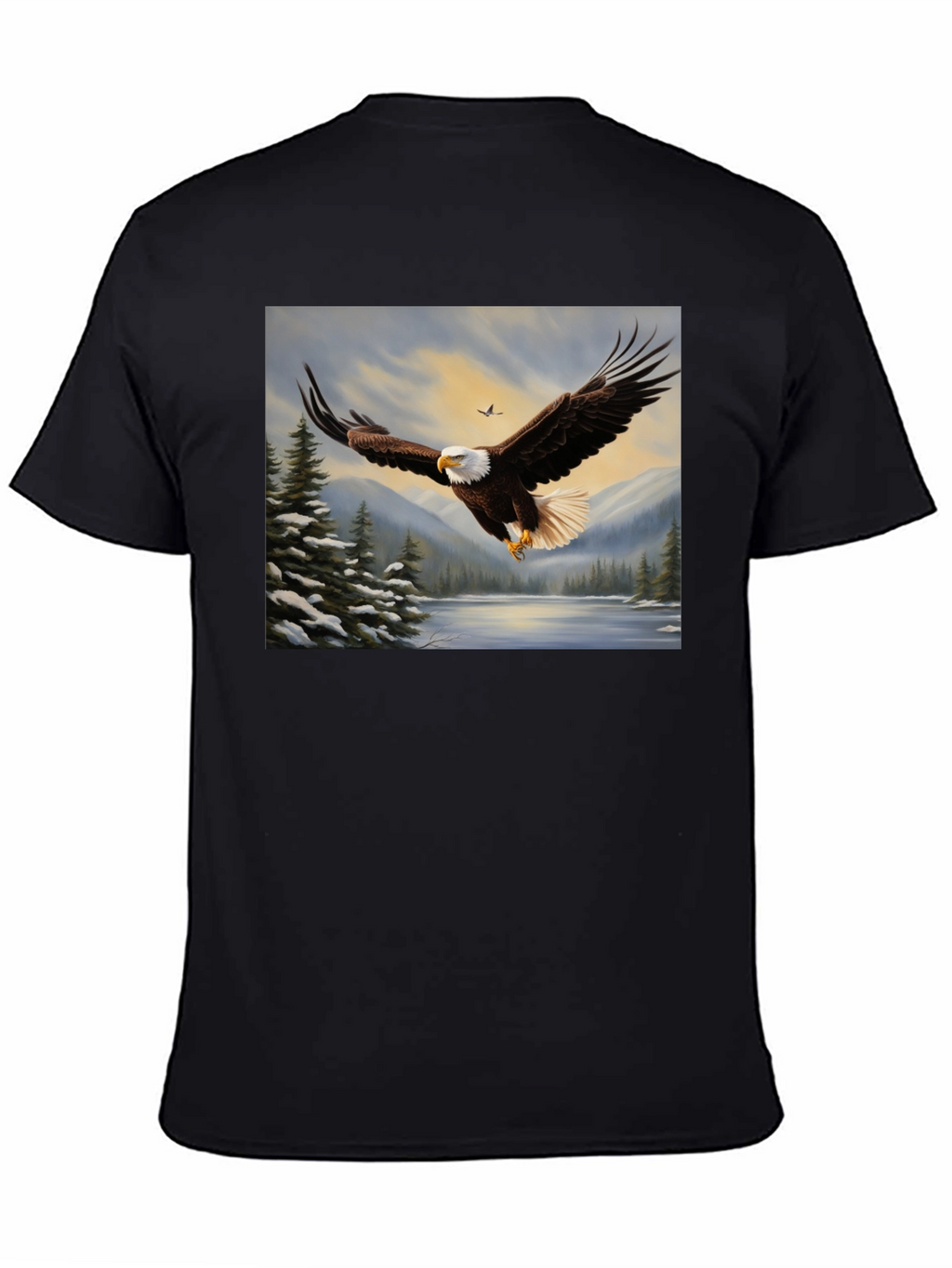 Bald Eagle Graphic Tee - Wildlife Nature Shirt