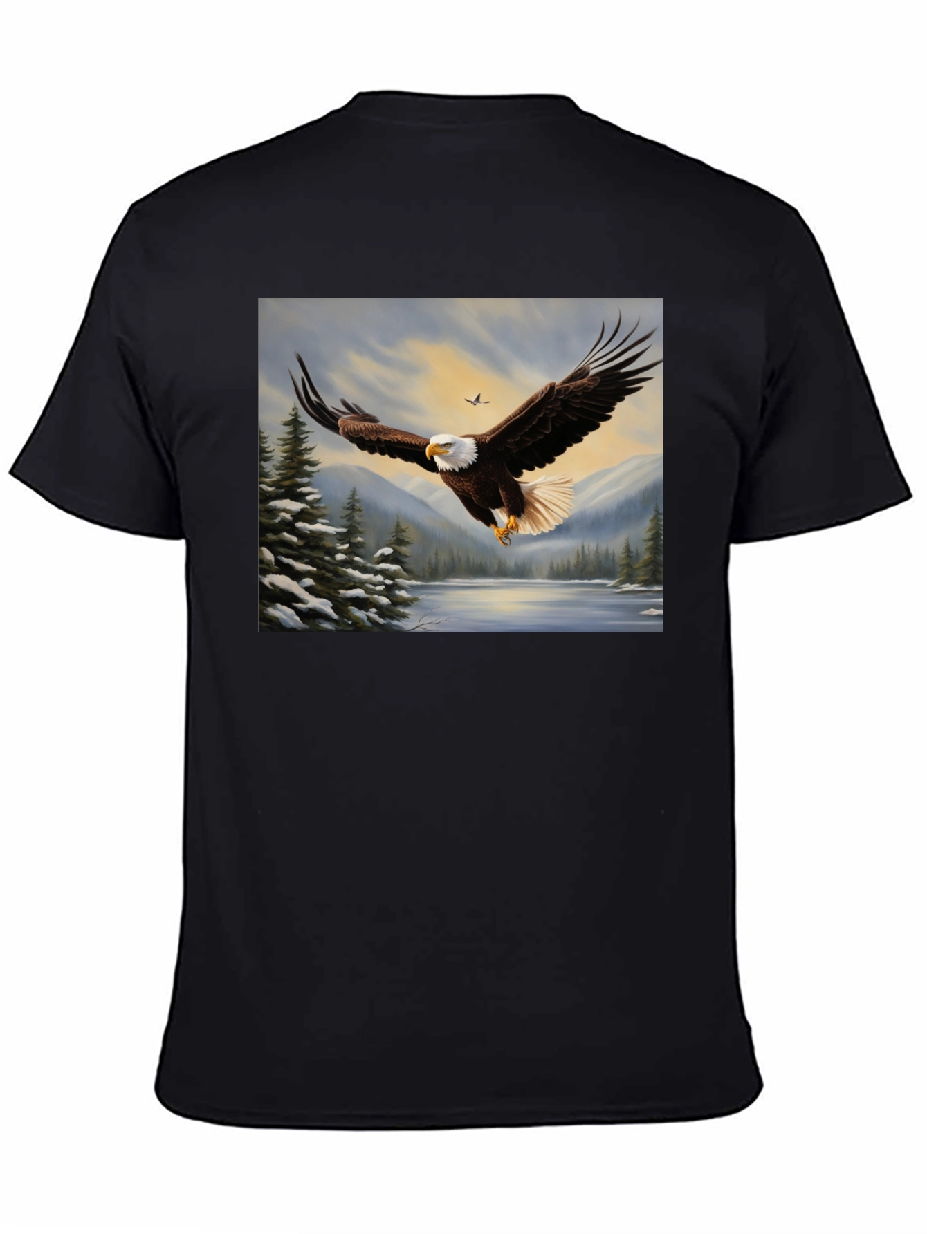Bald Eagle Graphic Tee - Wildlife Nature Shirt