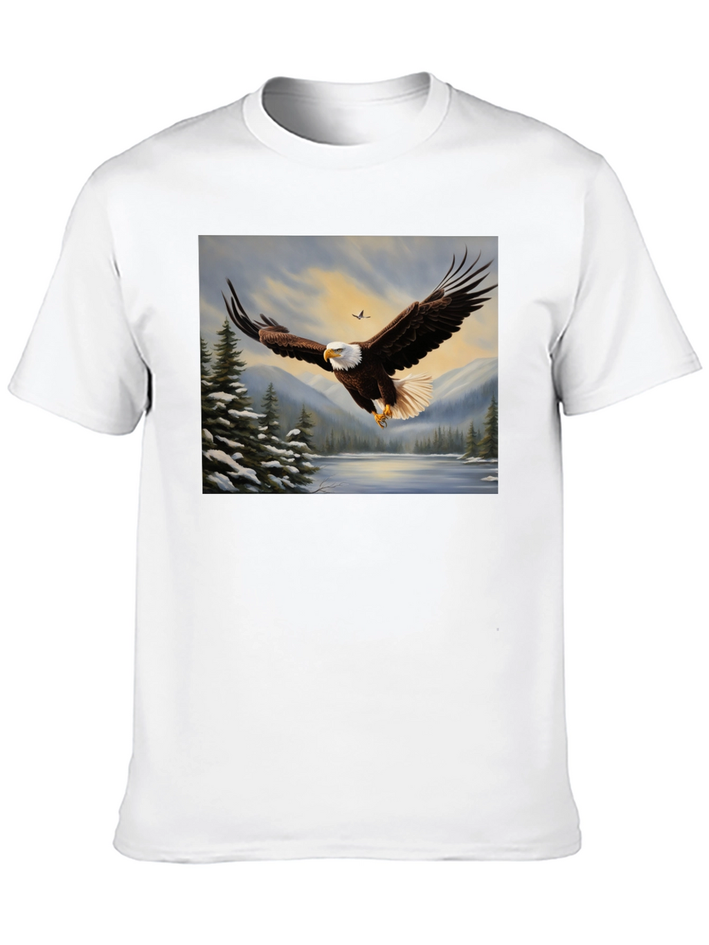 Bald Eagle Graphic Tee - Wildlife Nature Shirt