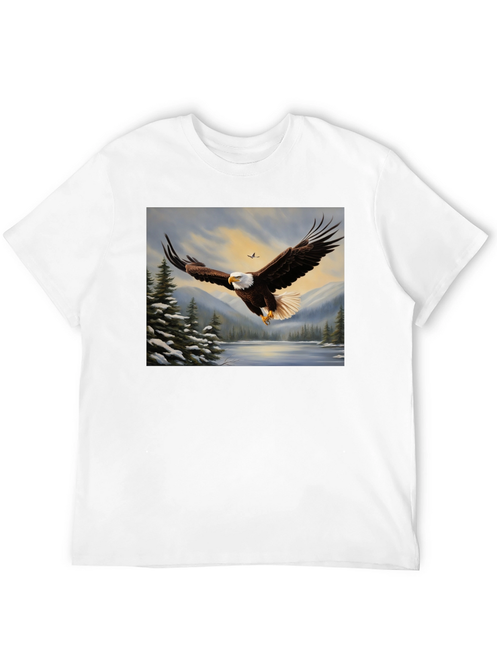 Bald Eagle Graphic Tee - Wildlife Nature Shirt