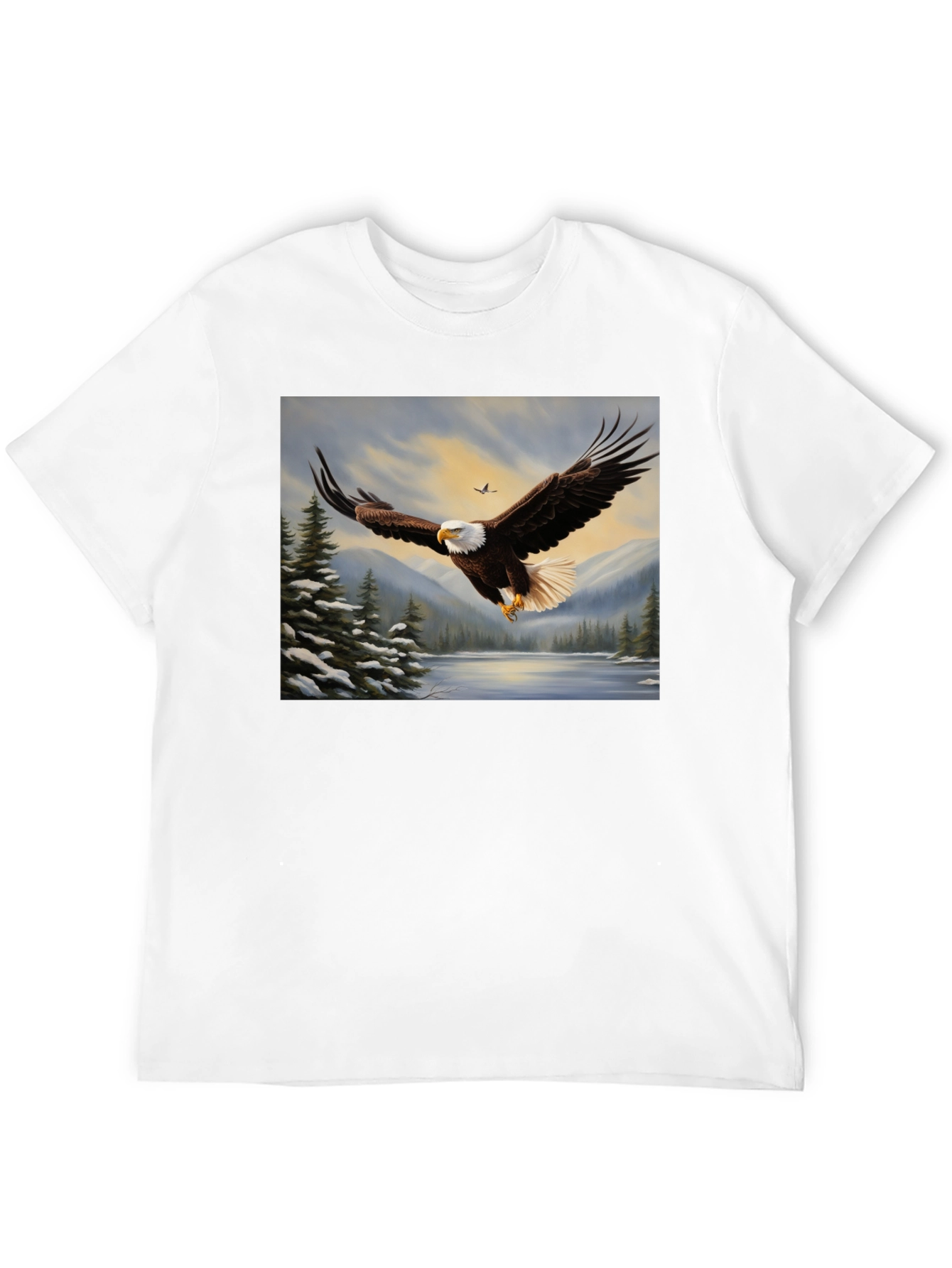 Bald Eagle Graphic Tee - Wildlife Nature Shirt
