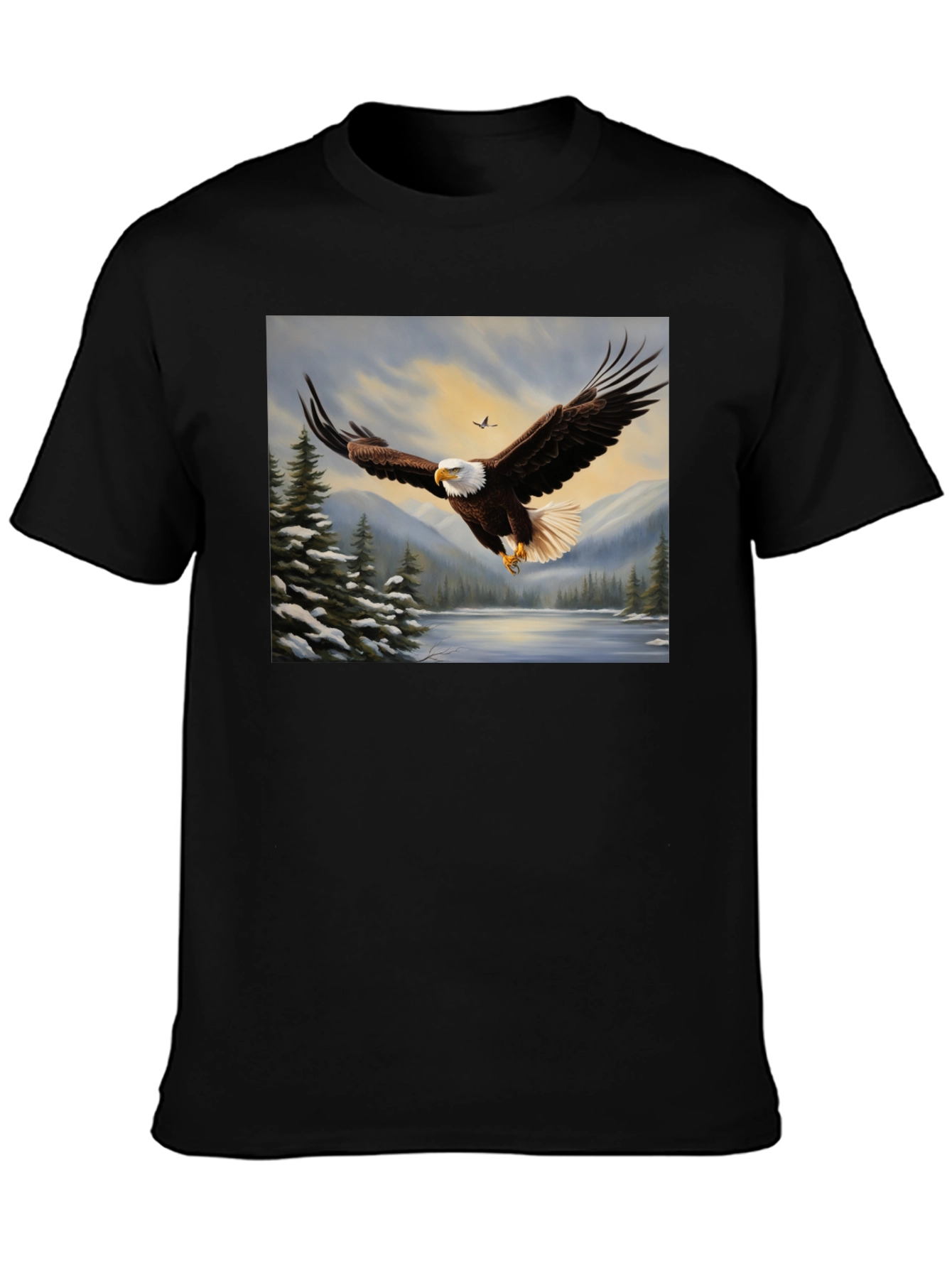Bald Eagle Graphic Tee - Wildlife Nature Shirt