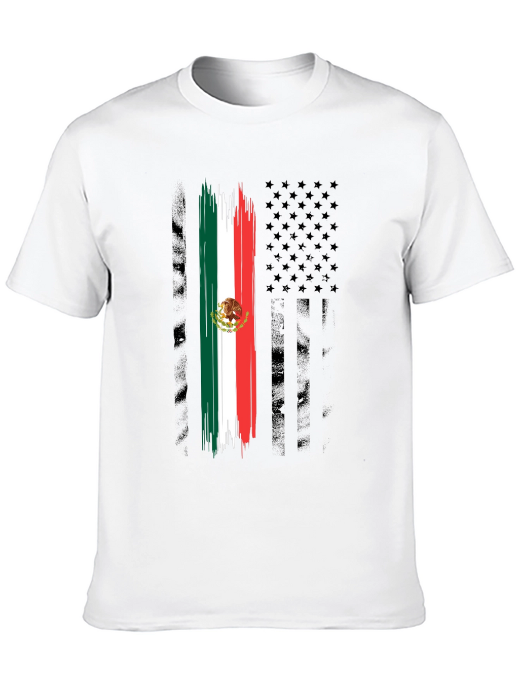 Mexican American Flag T-Shirt