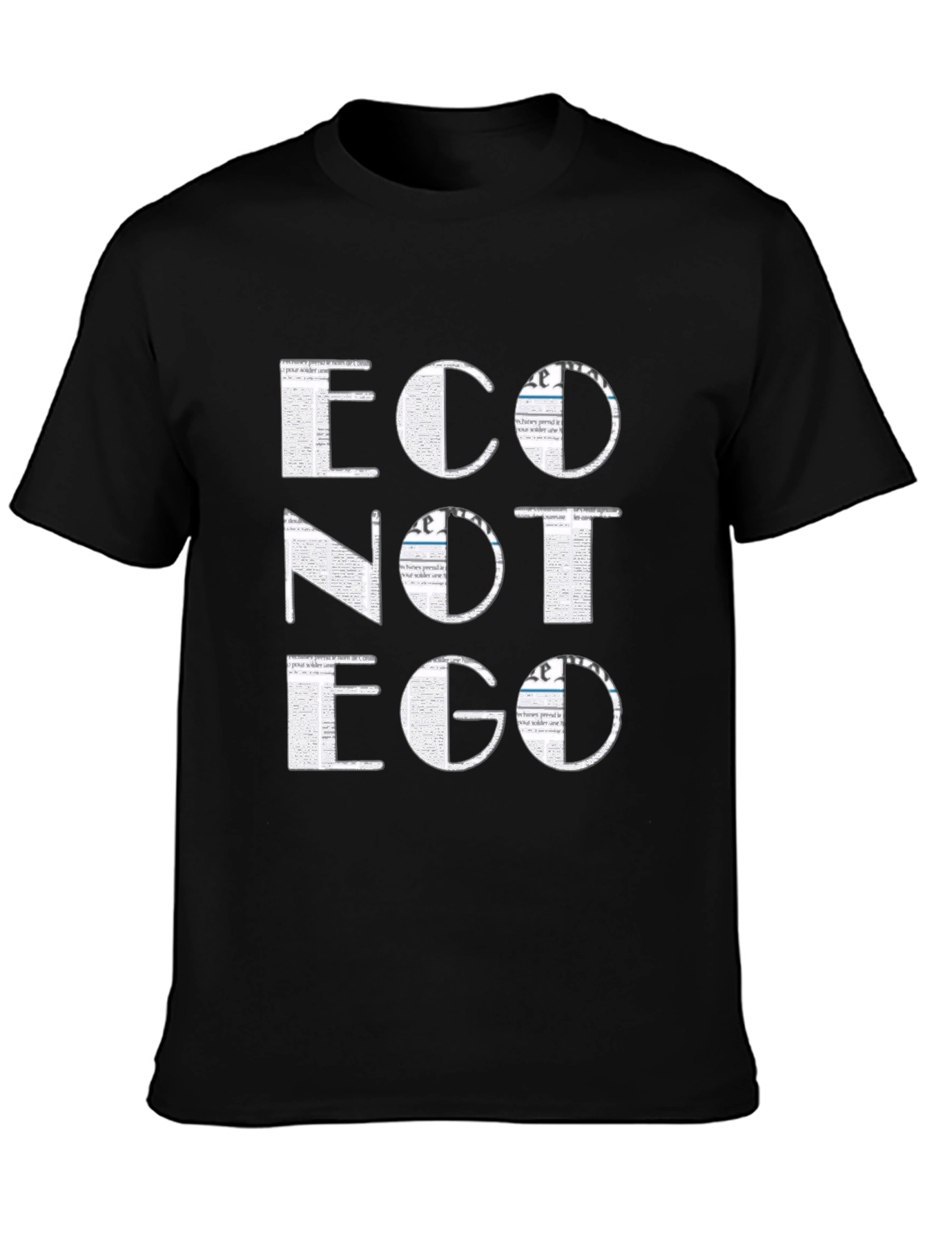 Eco Not Ego Graphic Tee - Stylish Statement Shirt