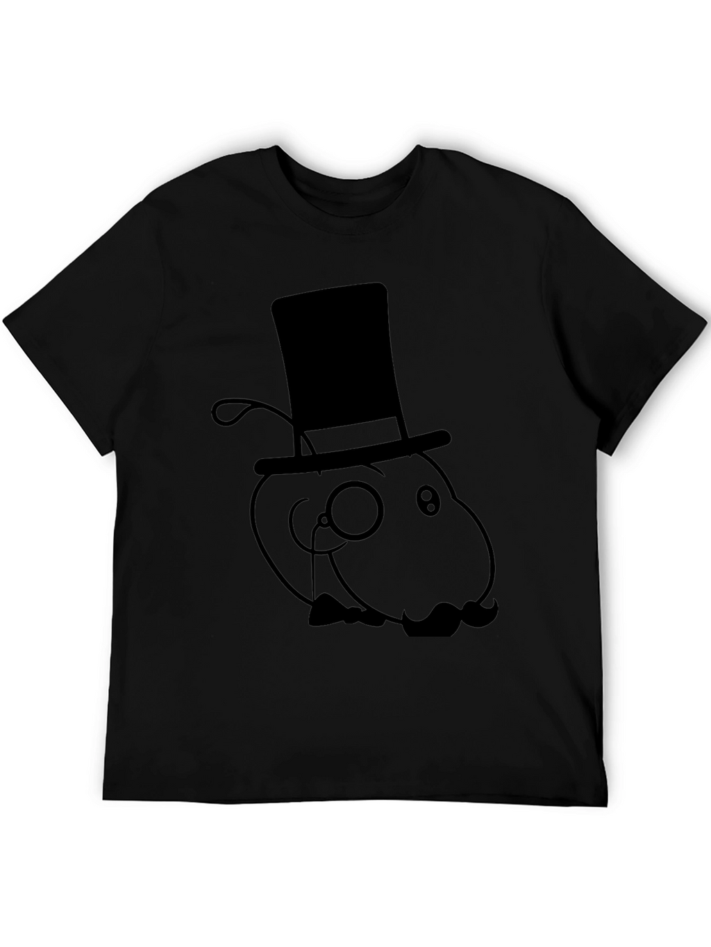 Gentleman Ant Black T-Shirt - Unique Design