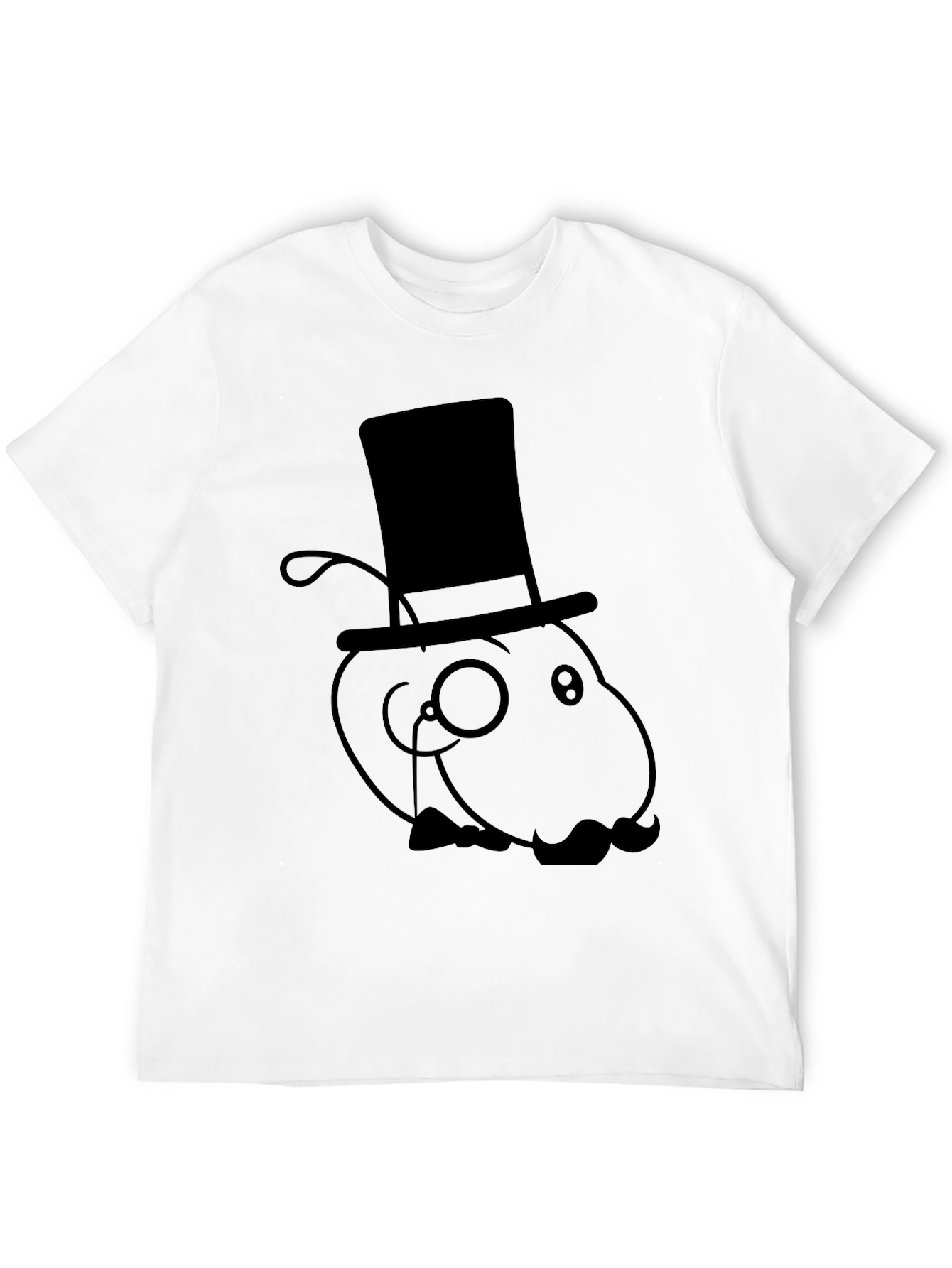 Gentleman Ant Black T-Shirt - Unique Design