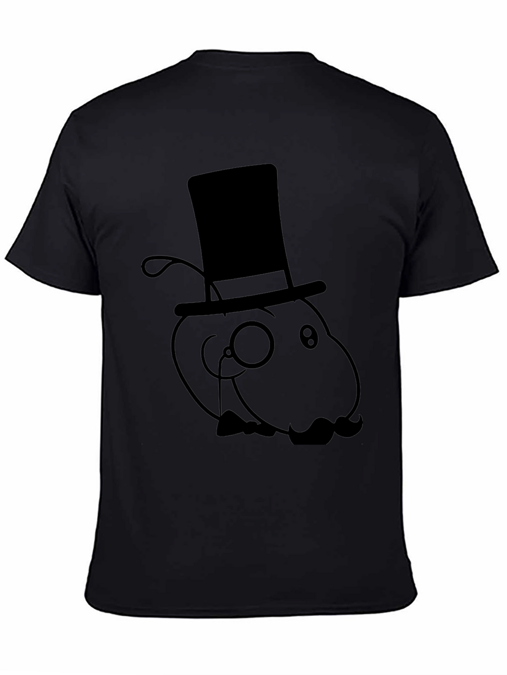 Gentleman Ant Black T-Shirt - Unique Design