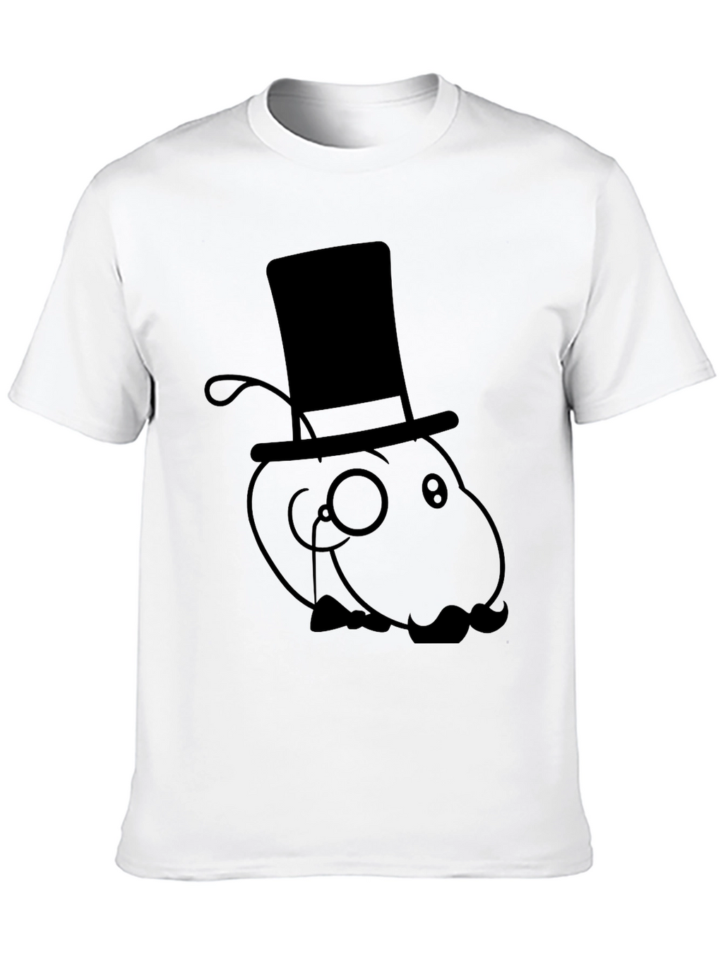 Gentleman Ant Black T-Shirt - Unique Design