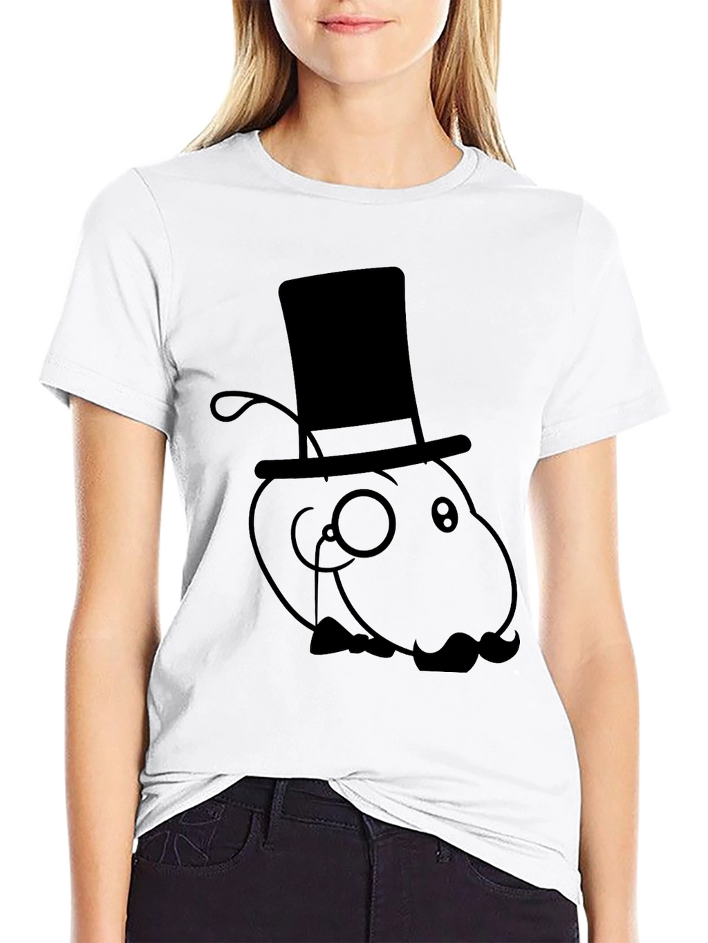 Gentleman Ant Black T-Shirt - Unique Design