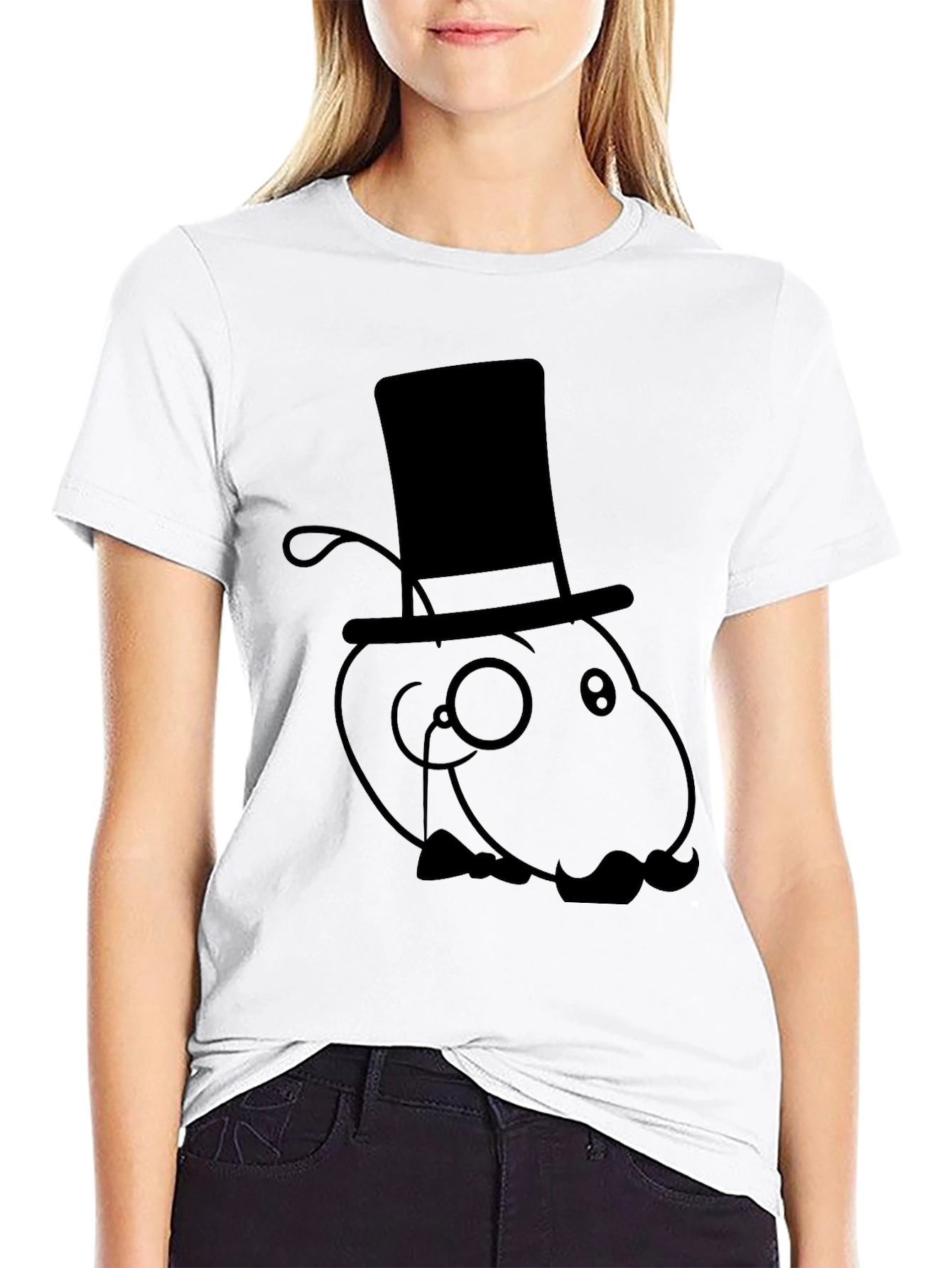 Gentleman Ant Black T-Shirt - Unique Design