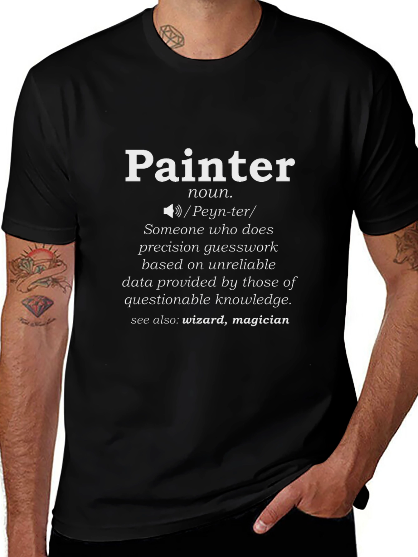 Painter Definition T-Shirt - Funny Job Pride Tee